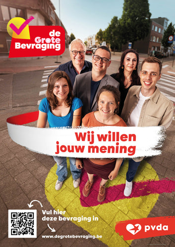 Affiche De Grote Bevraging