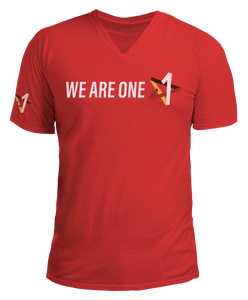 T-shirt We Are One (rood)